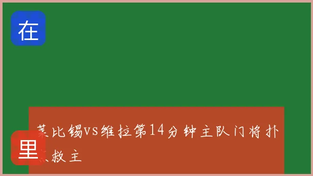 莱比锡vs维拉第14分钟主队门将扑点救主